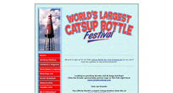 Desktop Screenshot of catsupbottlefestival.com